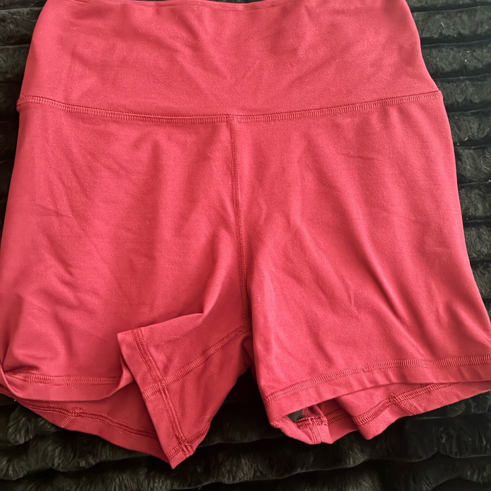 Fleo Red Shorts